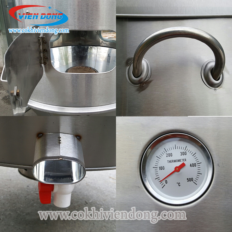 Đồng hồ đo nhiệt lò quay vịt inox