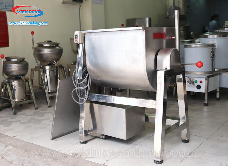 Máy trộn thịt nằm ngang 